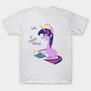 I Never Learned To Read! T-Shirt